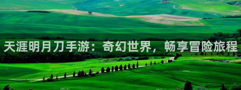 奇亿娱乐注册地址：天涯明月刀手游：奇幻世界，畅享冒险旅程