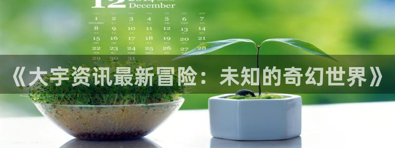 奇亿娱乐平台注册资金多少：《大宇资讯最新冒险：未知的奇幻世界